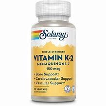SolaRay VitaminK2 Menaquinone7 150mcg 30caps