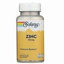 SolaRay Zinc 50mg 100caps