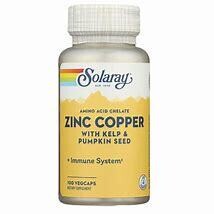 SolaRay Zinc&amp;Copper 100caps