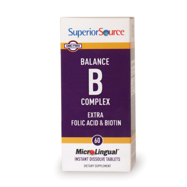SuperiorSource BalanceB Complex 60tabs