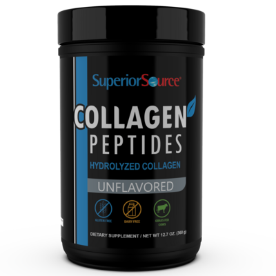 SuperiorSource CollagenPeptide Unflavored 12.7oz