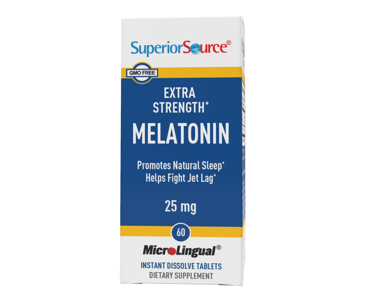 SuperiorSource Melatonin 25mg 60tabs