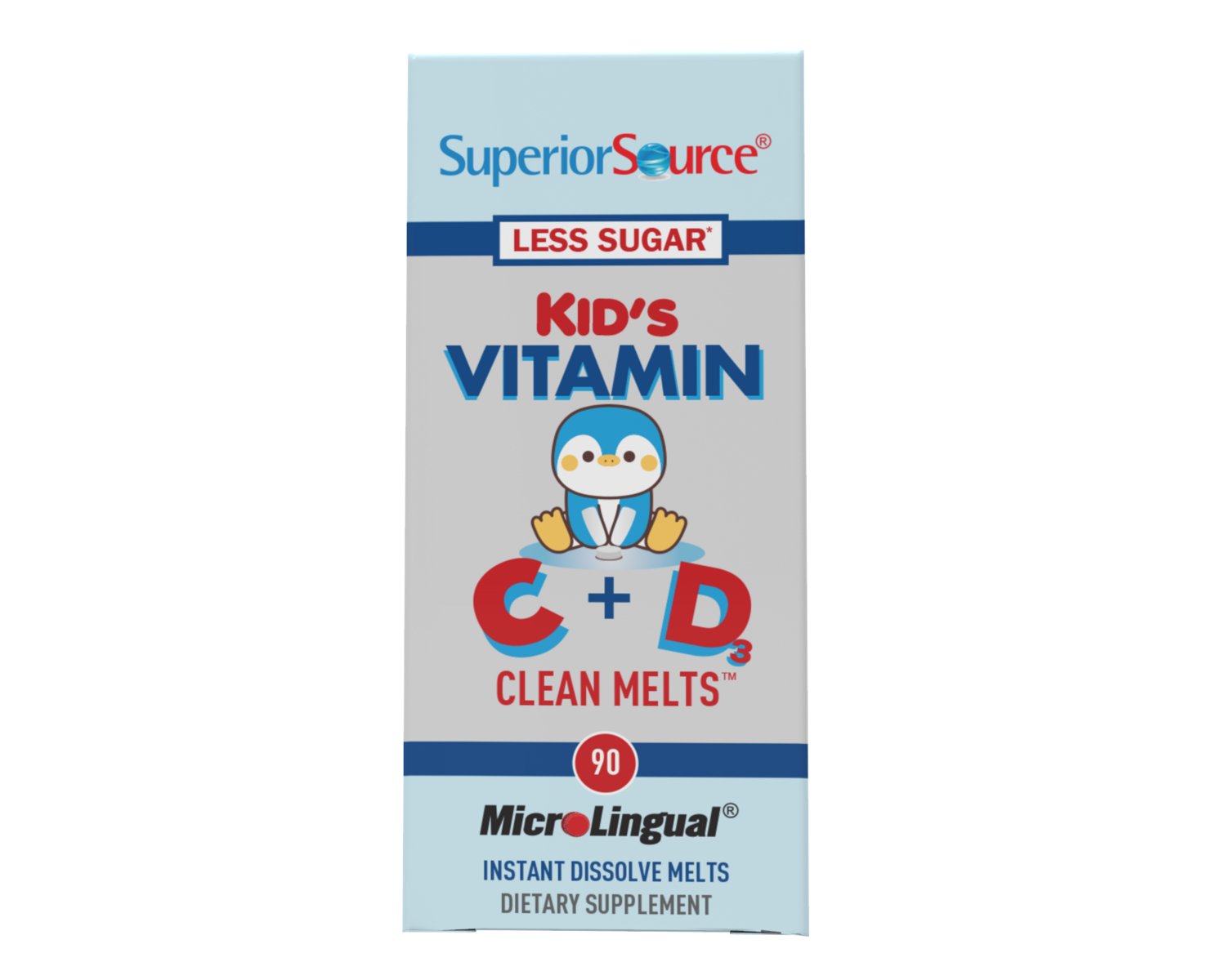 SuperiorSource Kids VitC&amp;D 90tabs