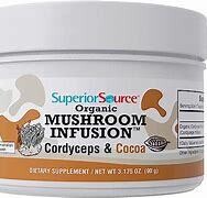 SuperiorSource MushroomInfusion Cordyceps&amp;Cocoa 3.175oz