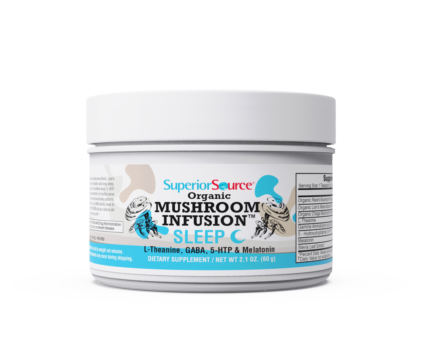 SuperiorSource MushroomInfusion SleepPowder 7oz