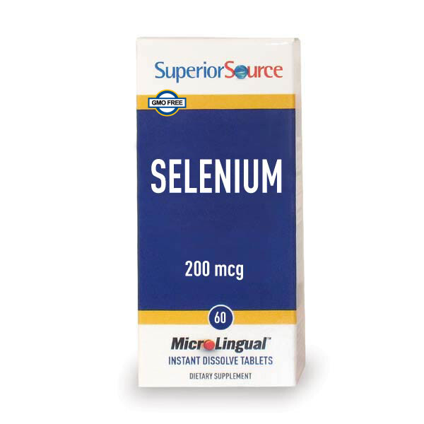SuperiorSource Selenium 200mcg 60tabs
