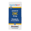 SuperiorSource Zinc 25mg W/VitD3 125mcg/5000IU 60tabs