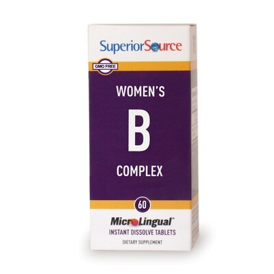 SuperiorSource WomensB Complex 60tabs