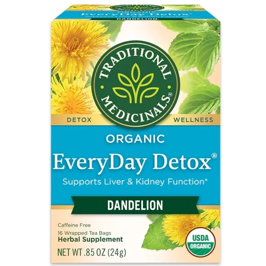 TraditionalMedicinals EveryDayDetox TeaDandelion 16bags
