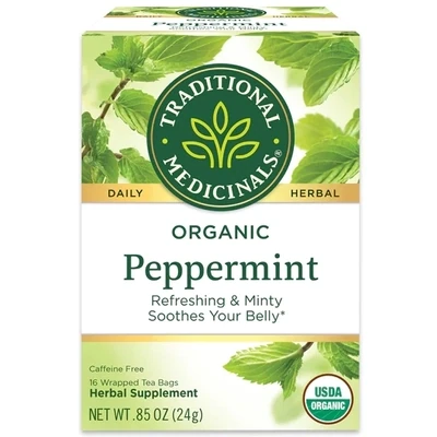 TraditionalMedicinals PeppermintTea 16bags