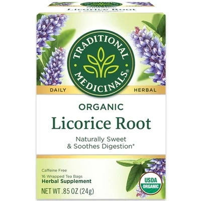 TraditionalMedicinals LicoriceRootTea 16bags