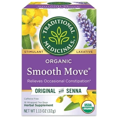 TraditionalMedicinals SmoothMovesTea 16bags