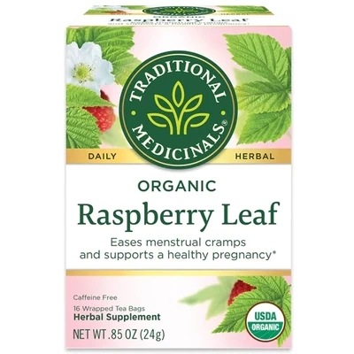 TraditionalMedicinals RaspberryLeafTea 16bags