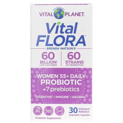 VitalFlora Womens55+ DailyProbiotic 60Billion 30caps