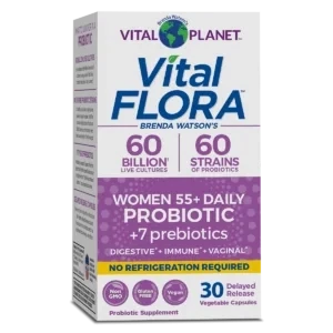 VitalFlora Womens55+ ShelfDailyProbiotic 60Billion 30ct