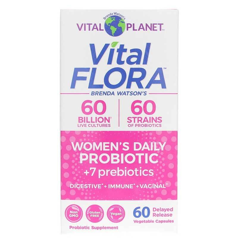 VitalFlora WomensDaily Probiotic 60Billion 60caps