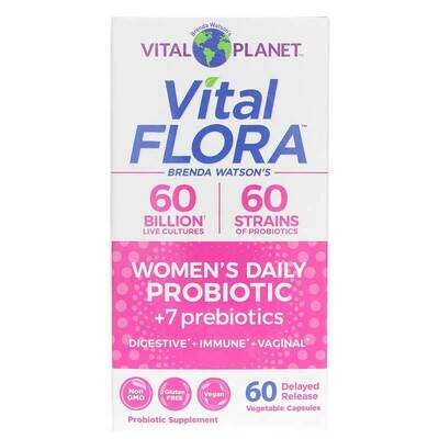 VitalFlora WomensDaily Probiotic 60Billion 60caps