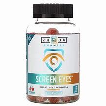 Zhou ScreenEyes TropicalBerryGummies 60ct