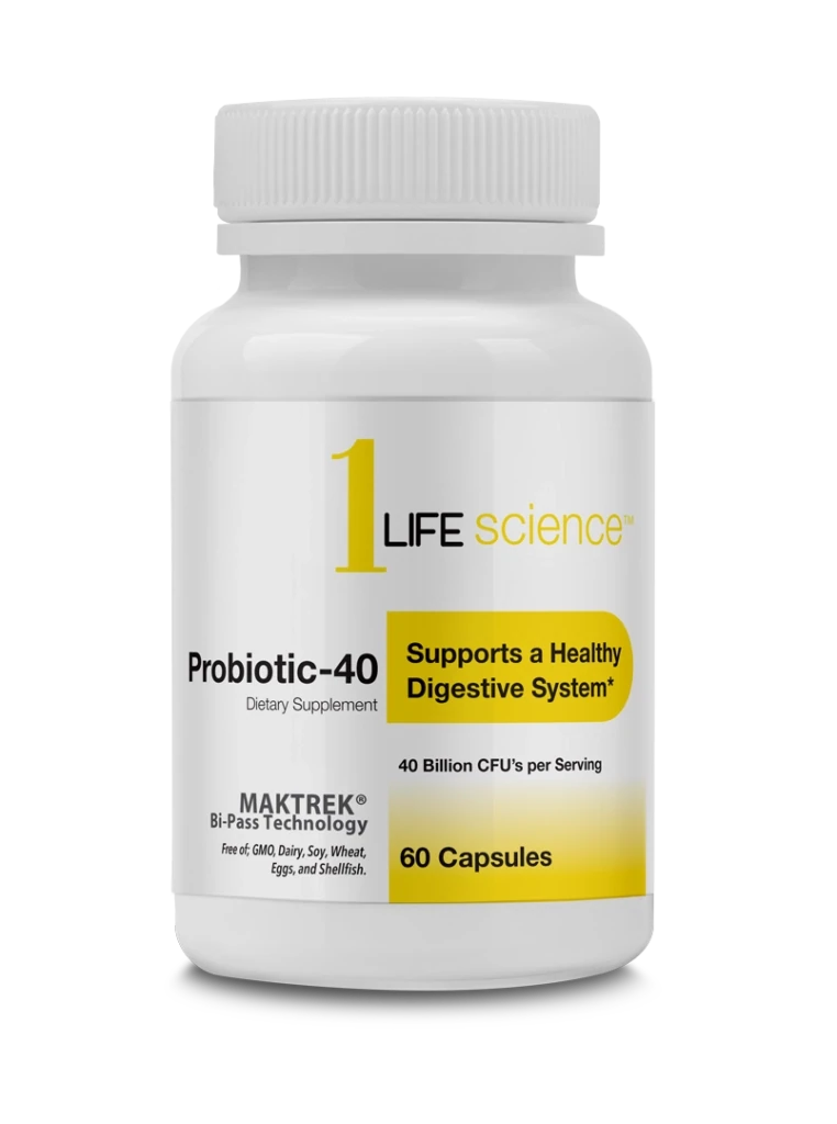 1LifeScience Probiotic 40BillCFU 60Caps