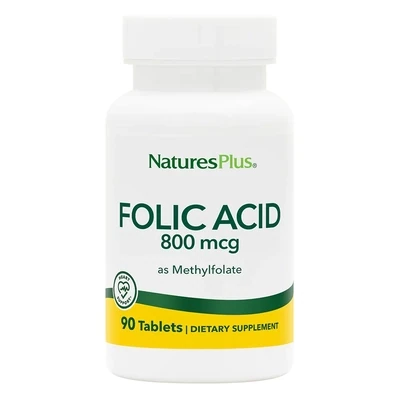 NaturesPlus FolicAcid 800mcg 90tabs