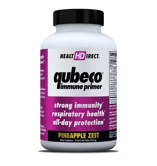 HealthDirect QubecoImmunePrimer PineappleZest 56tabs