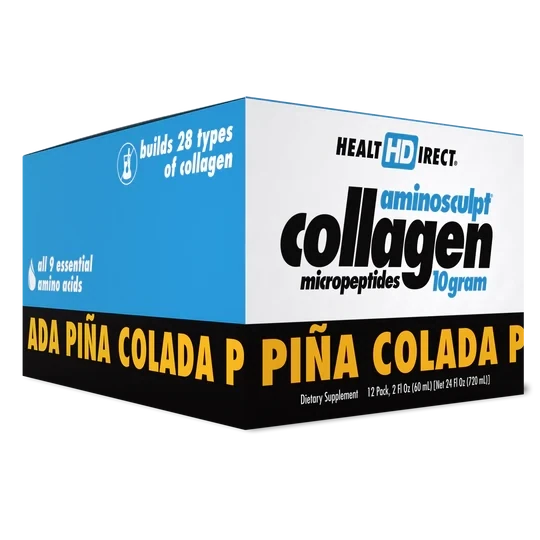 HealthDirect AminoSculpt CollagenShot PinaColada 2fl.oz