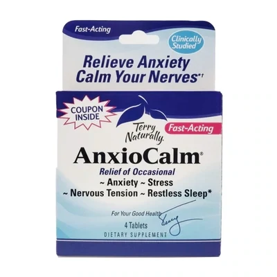 TerryNaturally AnxioCalm 4tabs
