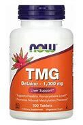 NOW TMG Betaine 1000mg 100tabs