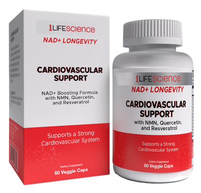 1LifeScience NAD+ Cardiovascular 60ct