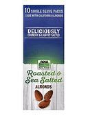 NOW (Roasted&amp;SeaSalted) Almonds 1.25oz