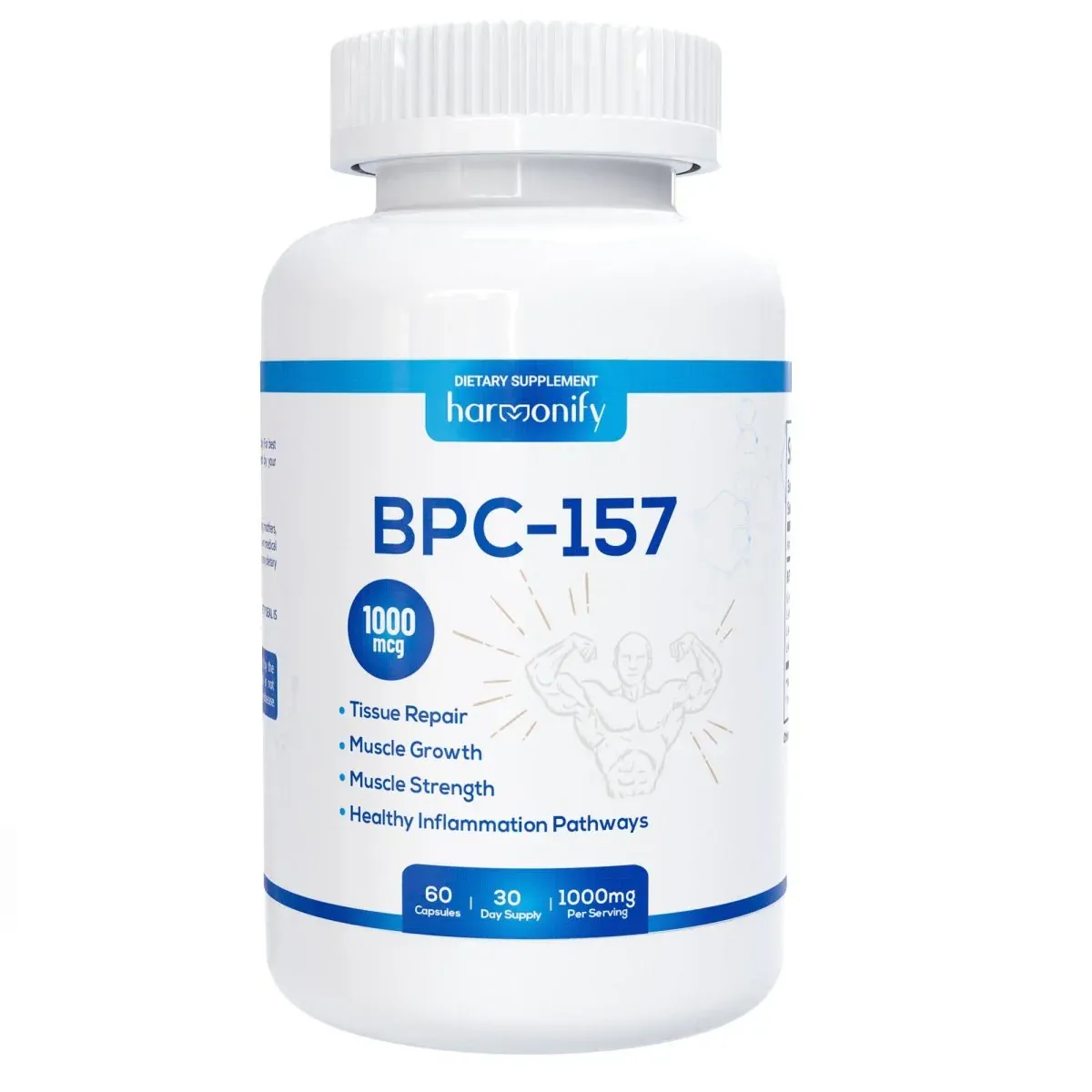 HARMONIFY - BPC 157 Peptide Capsules, High Potency BPC-157