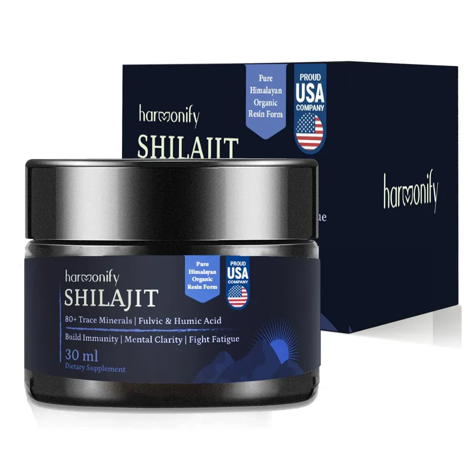 HARMONIFY - HARMONIFY Shilajit Resin, Pure Himalayan Shilajit Gold Grade 100% Pure