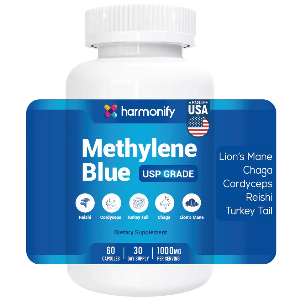 HARMONIFY - Methylene Blue Capsules 1000 mg with Mushrooms