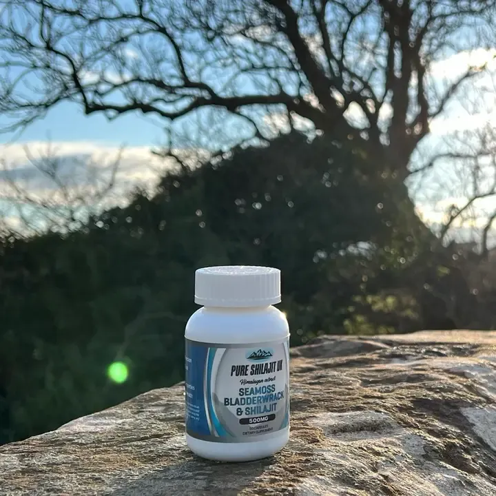 Pure Shilajit UK - Pure Shilajit UK Extract Capsules - Seamoss Bladderwrack &amp; S - 60 Capsules