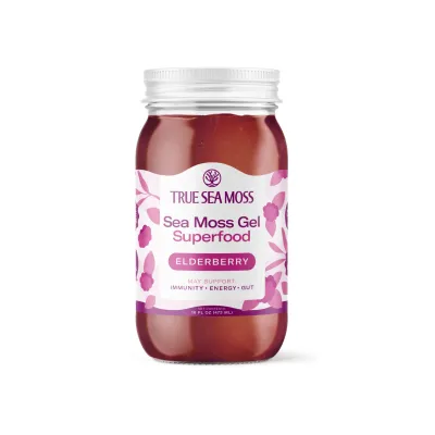 TrueSeaMoss - ELDERBERRY SEA MOSS GEL