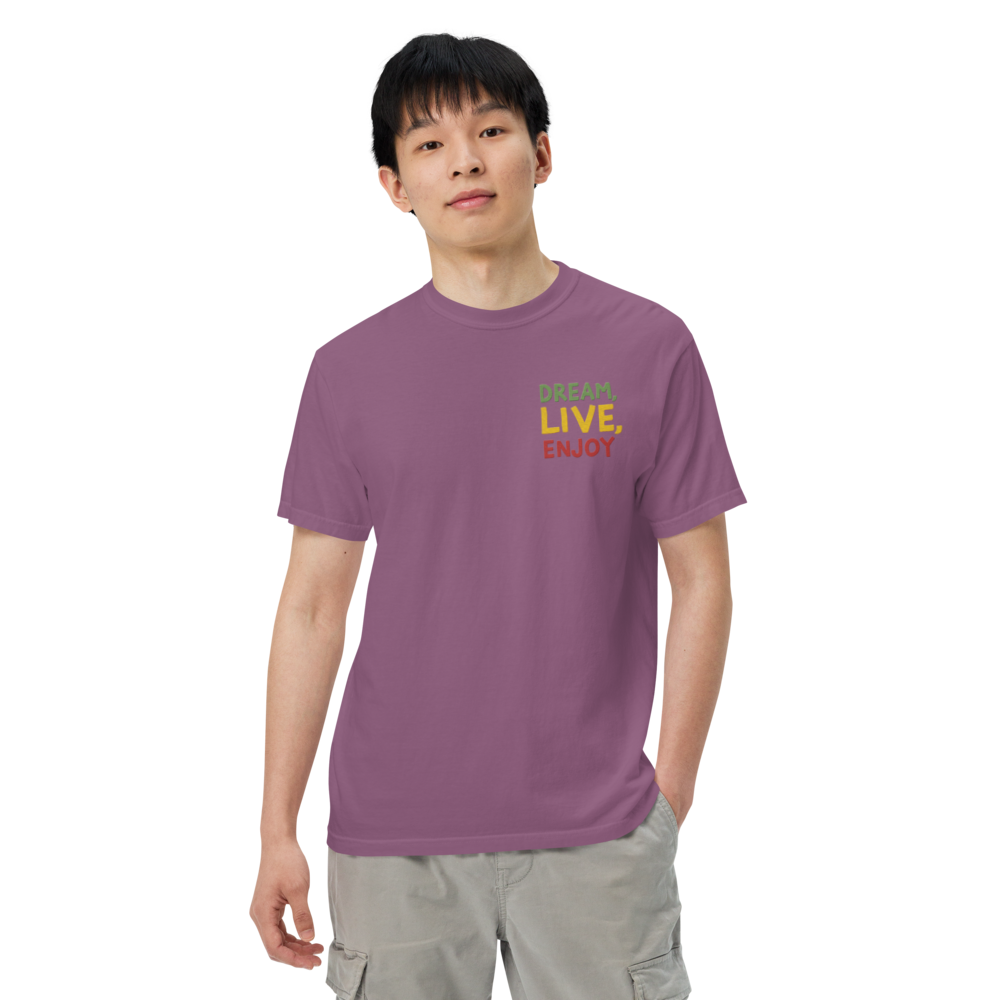 Unisex garment-dyed heavyweight t-shirt