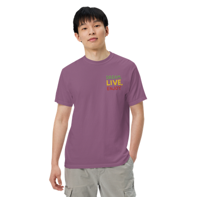 Unisex garment-dyed heavyweight t-shirt