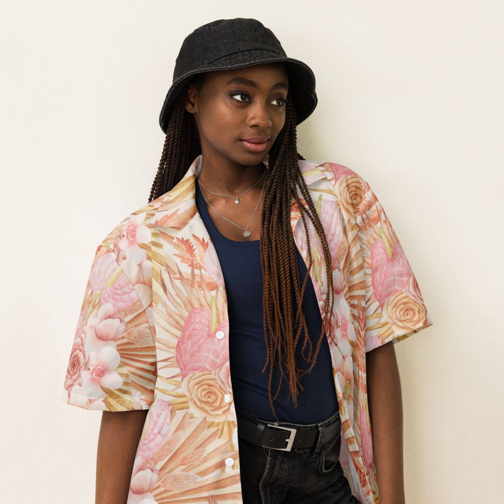Unisex button shirt