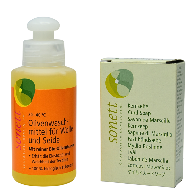 Duo Probierset | Olivenwaschmittel + Kernseife
