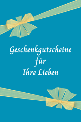 Geschenkgutscheine |  1:1 Coaching