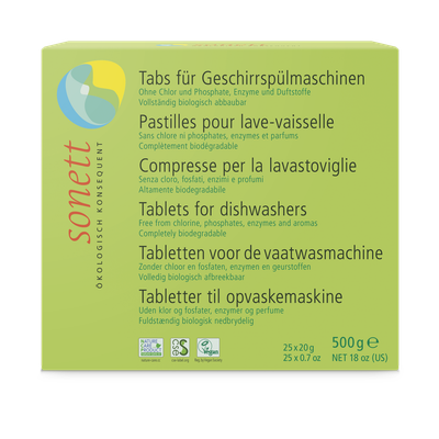 Tabs für Geschirrspülmaschinen