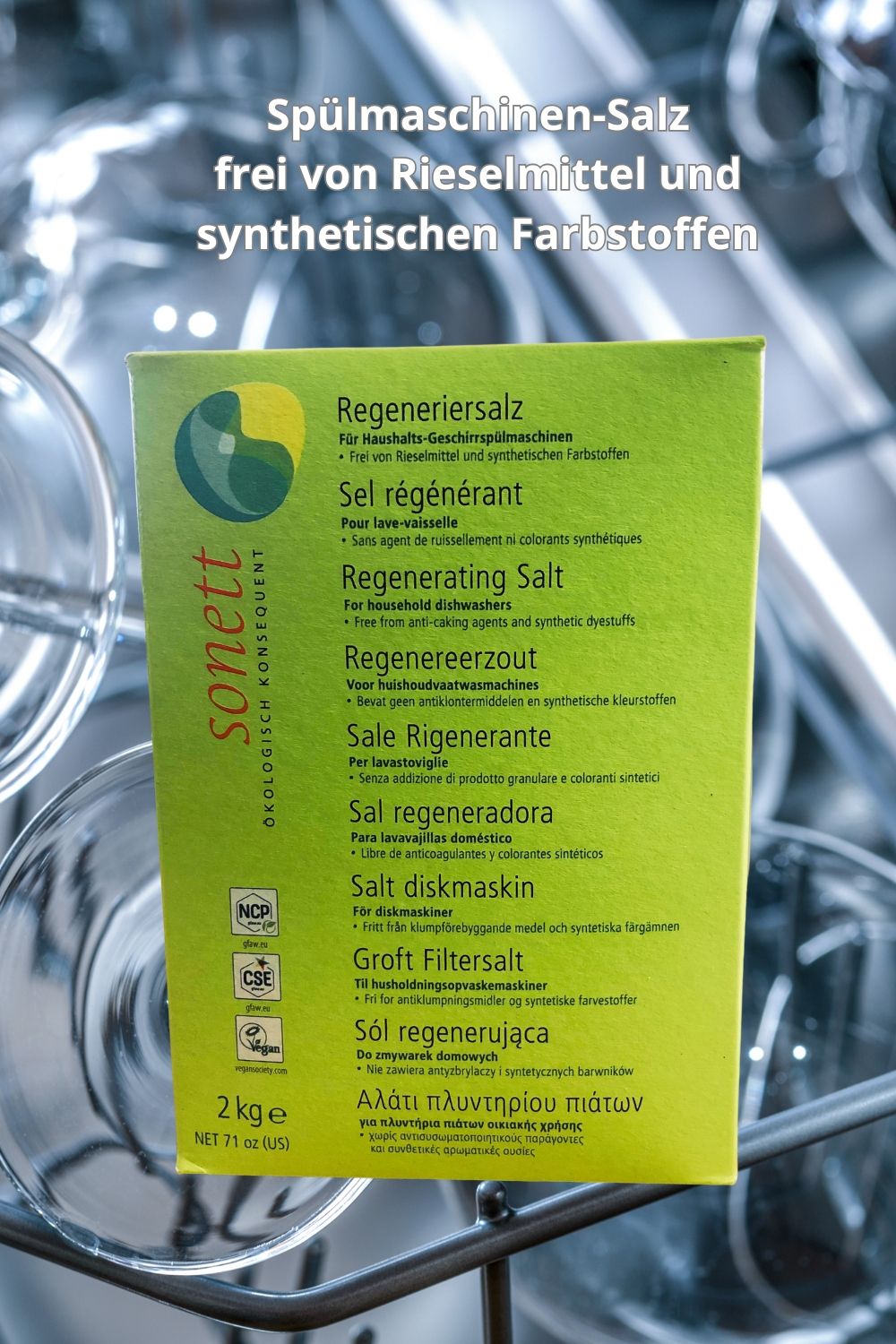 Regenerier-Salz für Spülmaschine