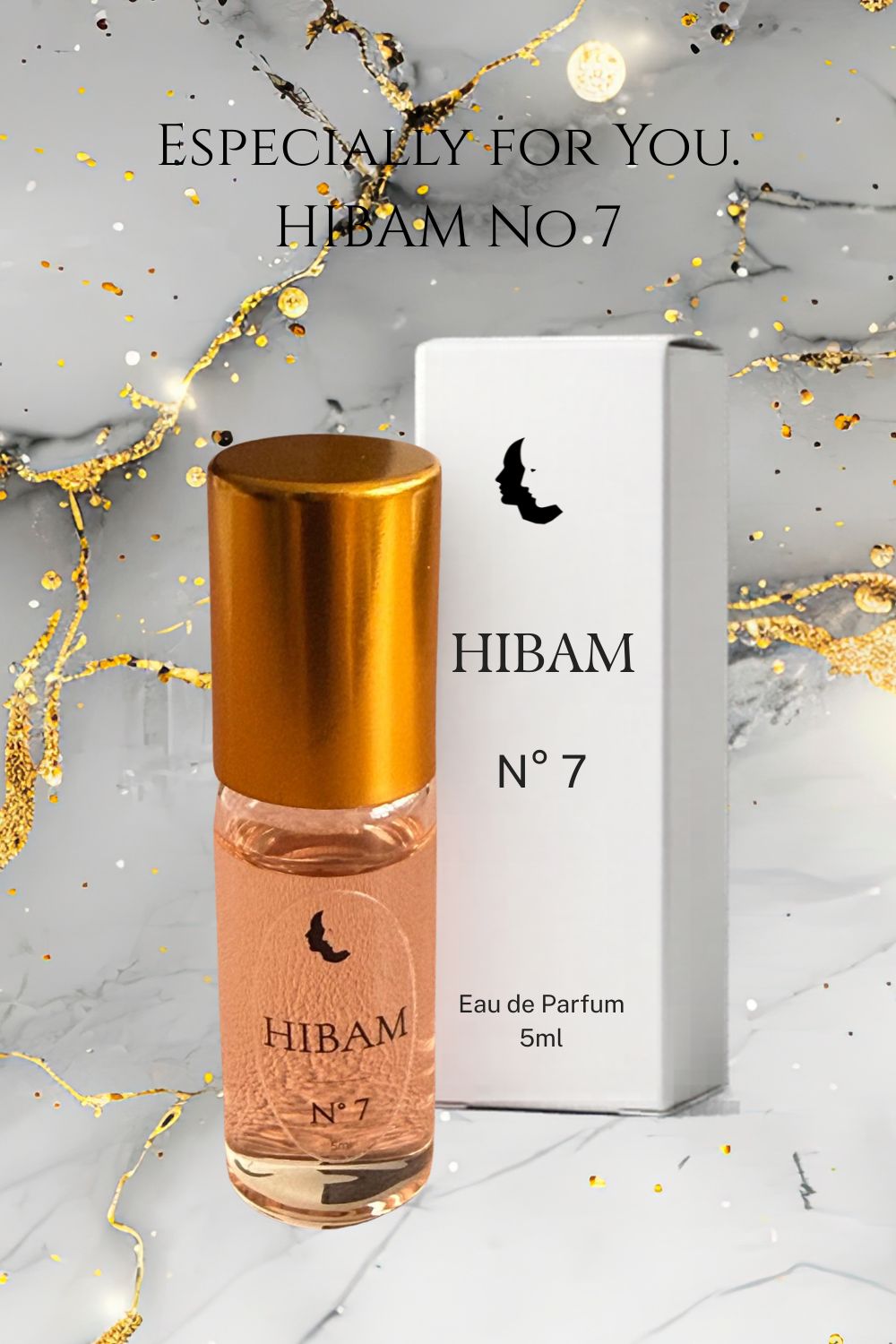 HIBAM N° 7 – Eau de Parfum Roll-on 5ml