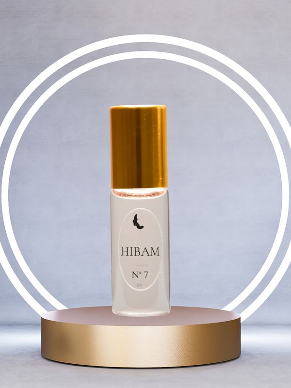 HIBAM N° 7 – Eau de Parfum Roll-on 5ml