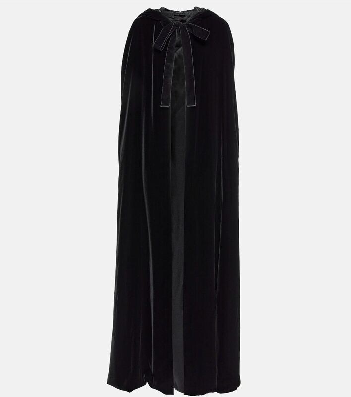 Capa negra Terciopelo