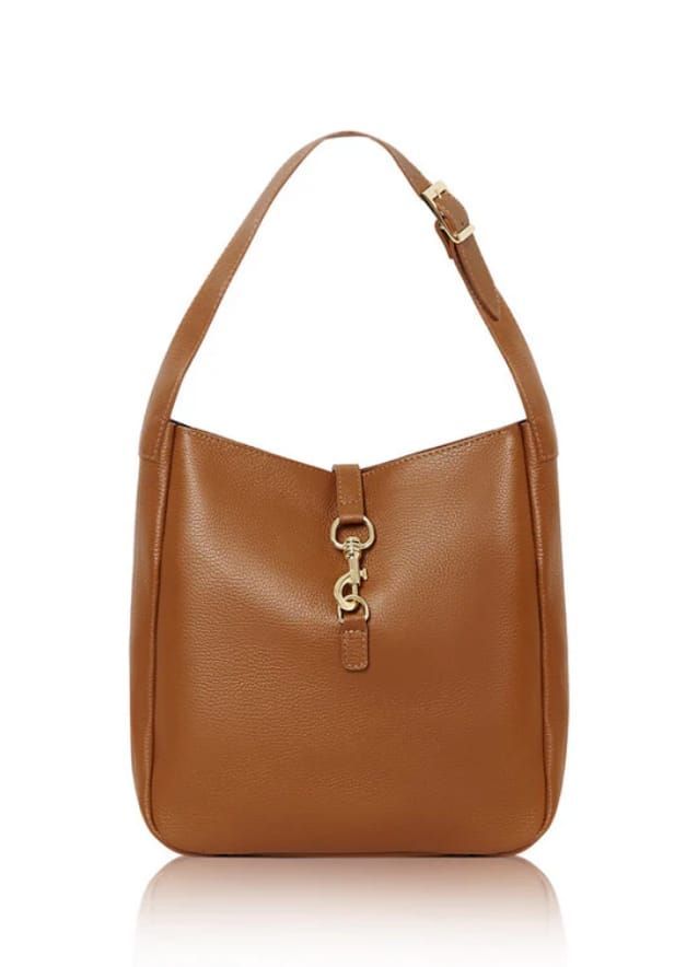 Bolso Piel Camel