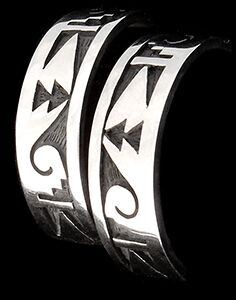 Rain and Cloud Design Hoop Earrings
