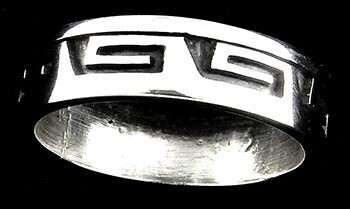 Stylized Wave Ring Size 6 1/2