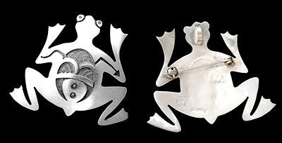 Frog Pin Pendant