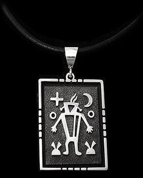 Petroglyph Dancer Pendant
